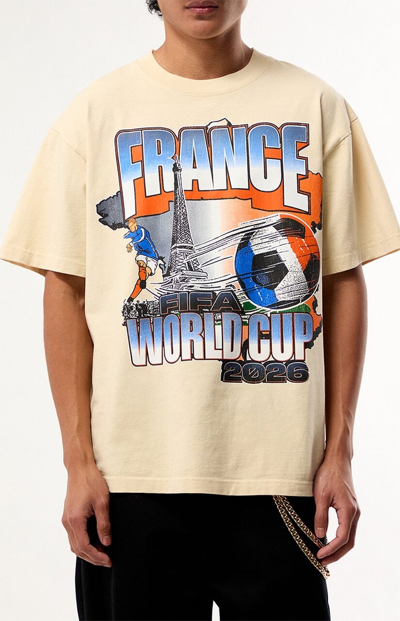 World Cup Team France Eiffel Tower T-Shirt