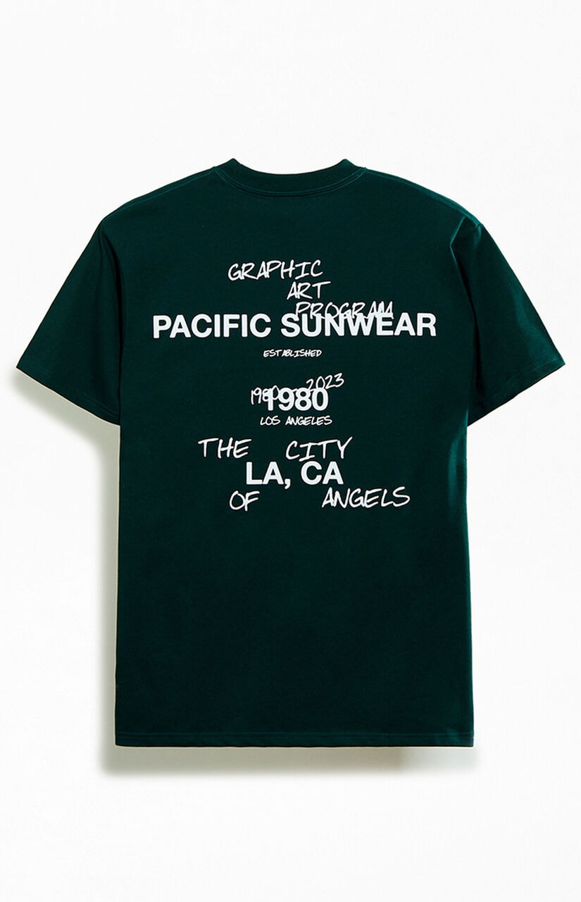 Pacific Sunwear Art Program Oversized T-Shirt