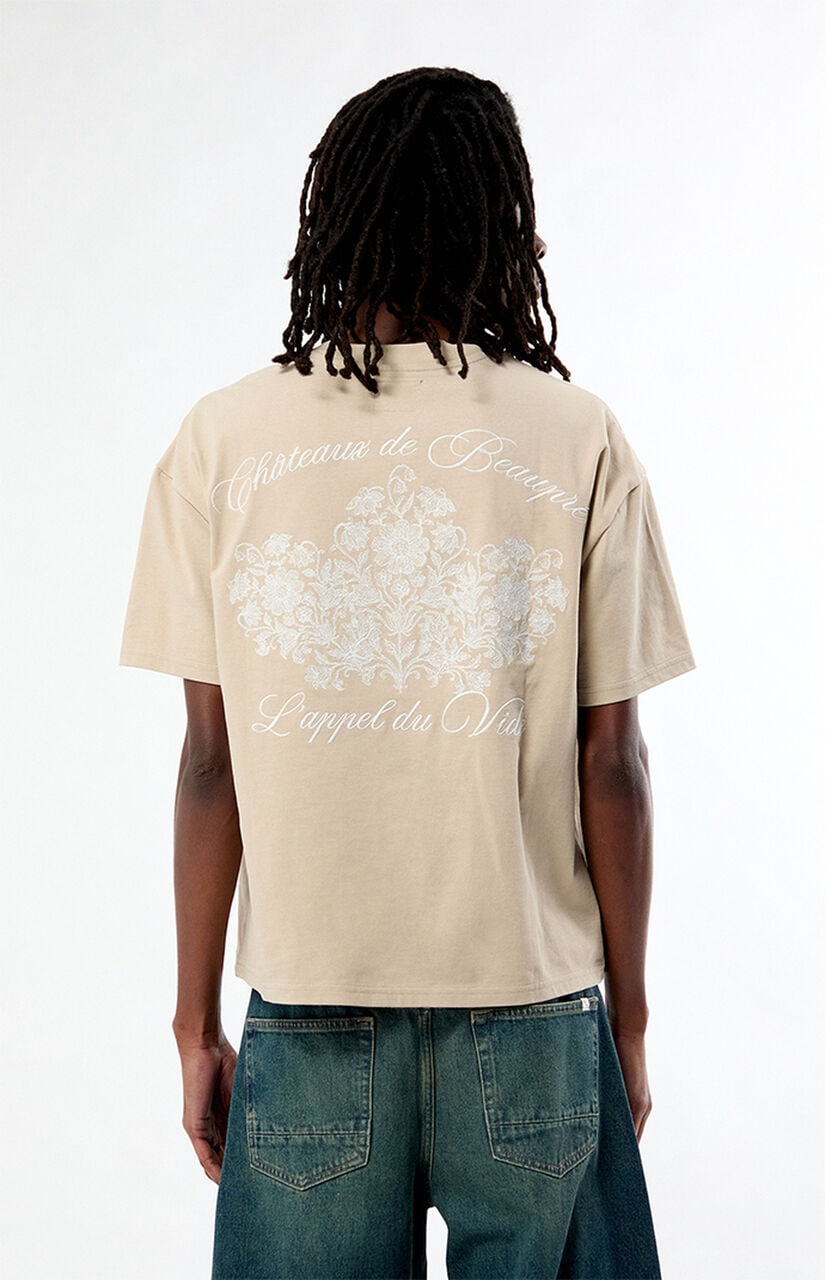 Chateaux Embroidered T-Shirt