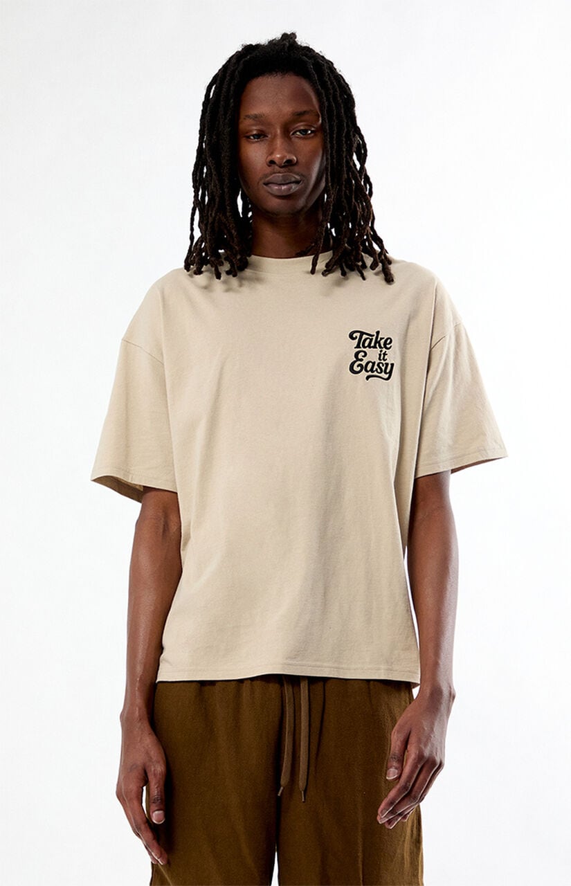 Take It Easy Embroidered T-Shirt
