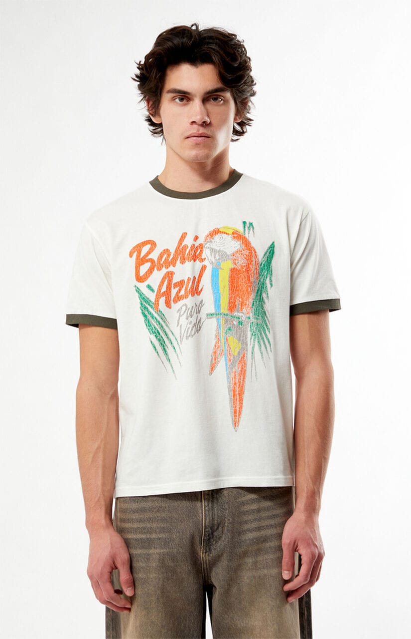 Bahia Azul Ringer T-Shirt