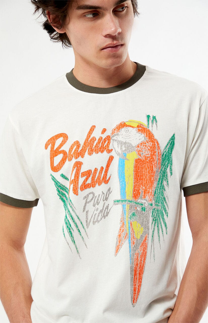 Bahia Azul Ringer T-Shirt