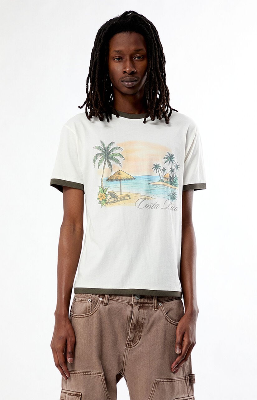 Costa Rica Ringer T-Shirt
