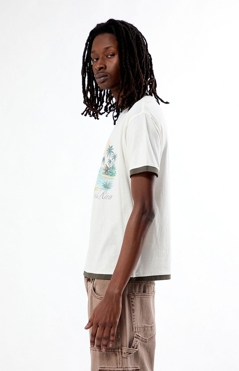 Costa Rica Ringer T-Shirt