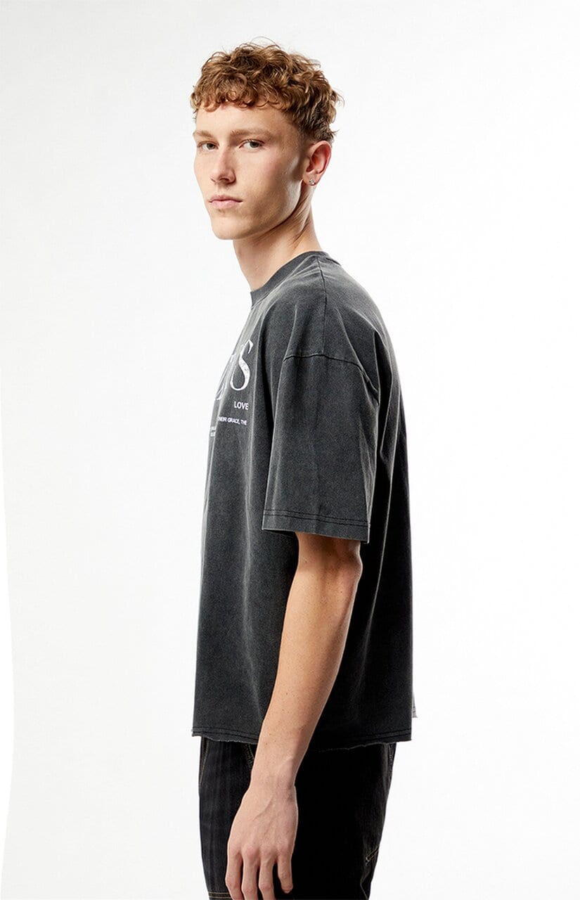 Saints Washed Cropped Boxy T-Shirt