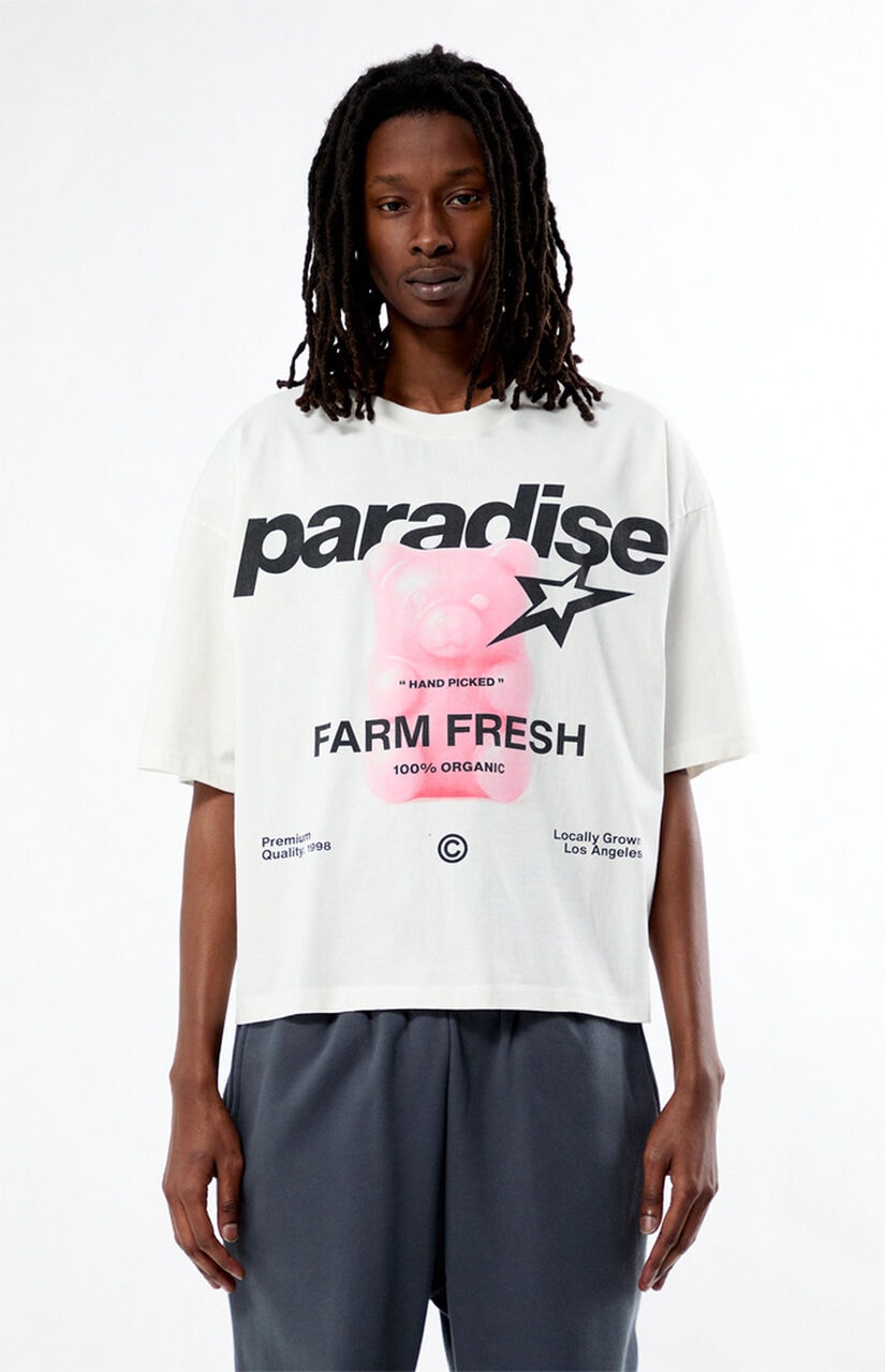 Paradise Cropped Boxy T-Shirt