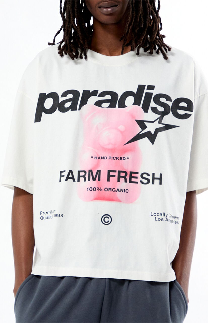 Paradise Cropped Boxy T-Shirt