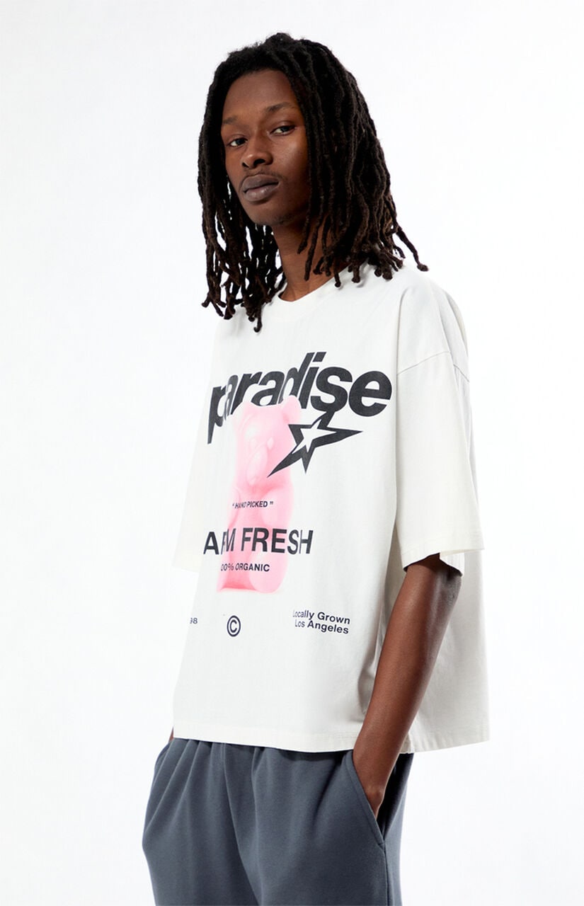 Paradise Cropped Boxy T-Shirt