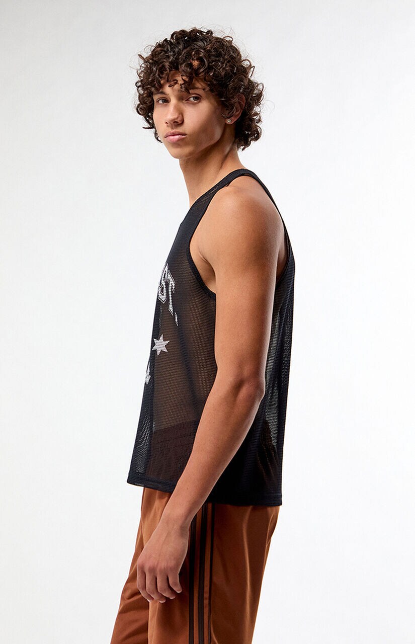 Canal St. Mesh Basketball Jersey Tank Top