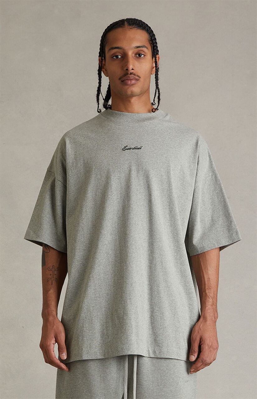 Concrete Heather Signature '90s Short Sleeve T-Shirt