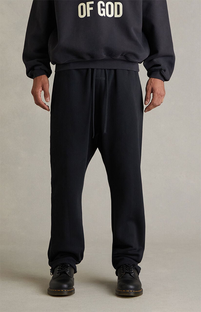 Vintage Black Active Trace Relaxed Sweatpants