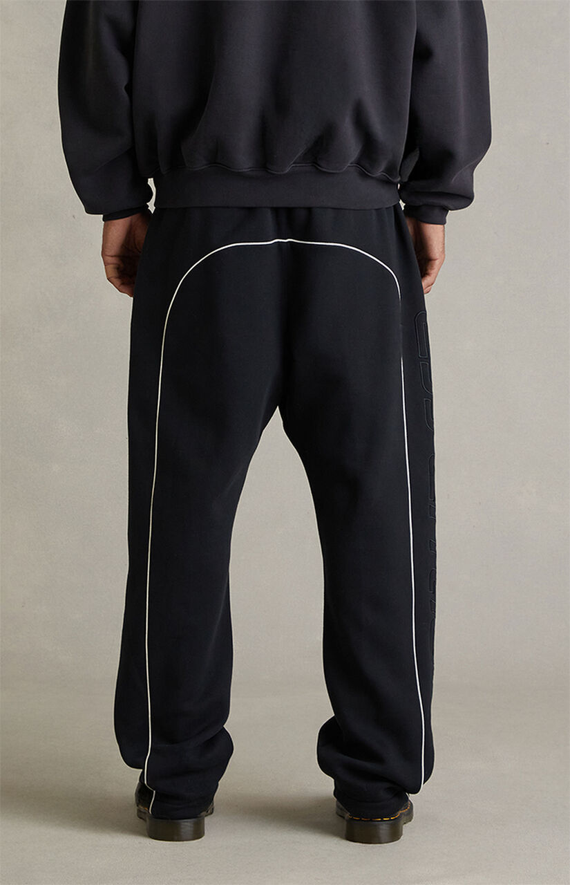 Vintage Black Active Trace Relaxed Sweatpants