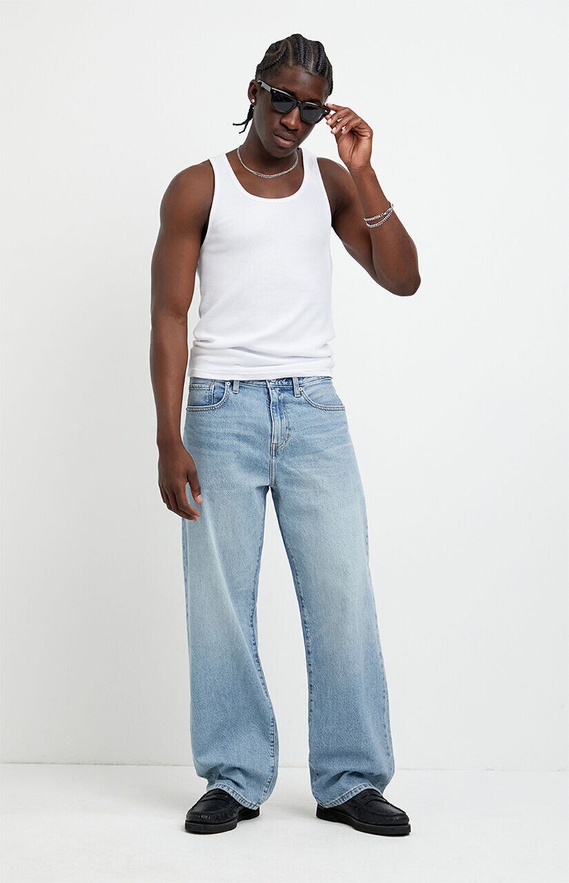 Dylan Baggy Jeans Medium Indigo