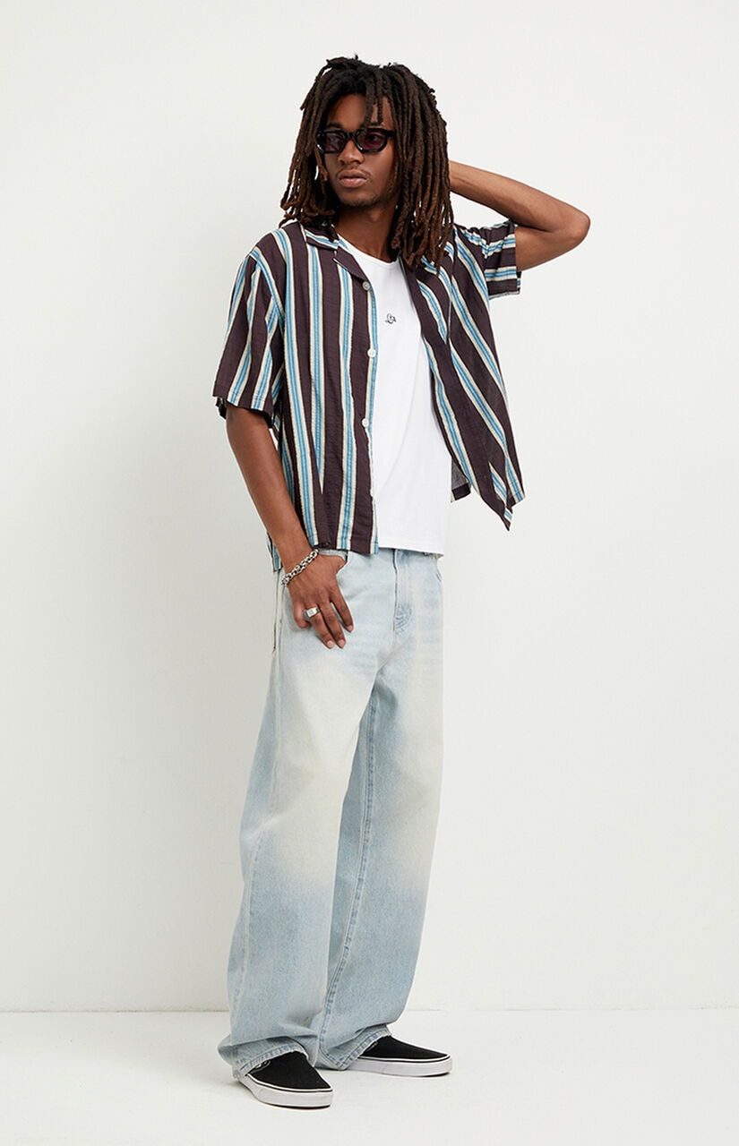 Dylan Baggy Jeans Light Wash Tinted