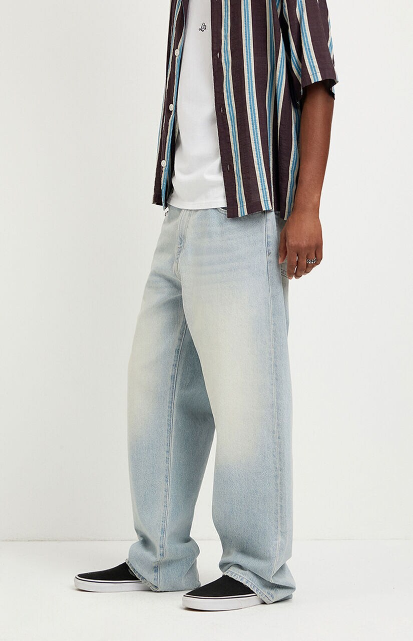 Dylan Baggy Jeans Light Wash Tinted