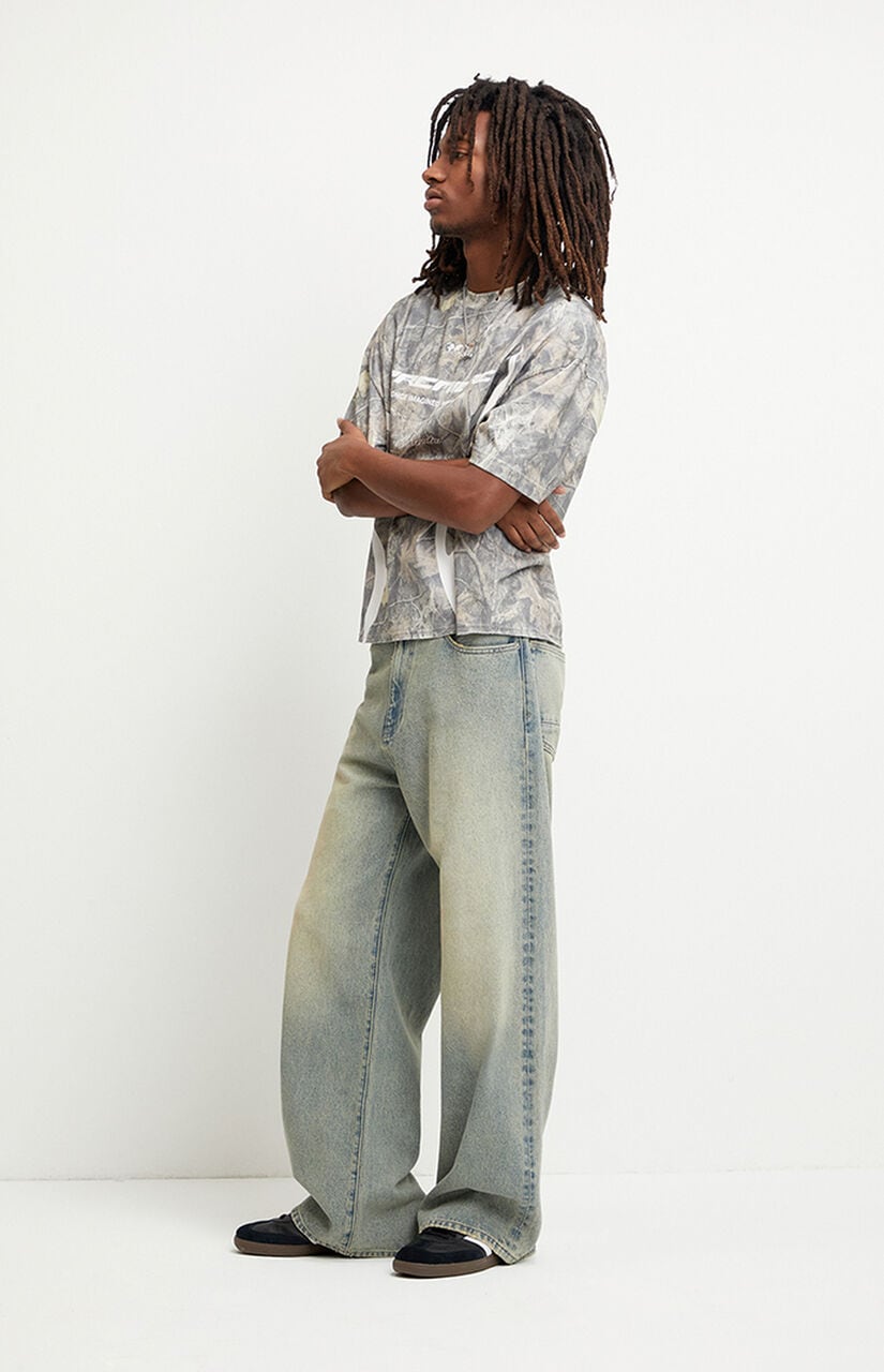 Blake Extreme Baggy Jeans Light Blue Tinted