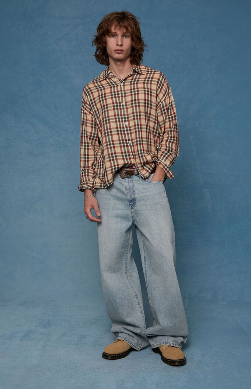 Blake Extreme Baggy Jeans Light Blue