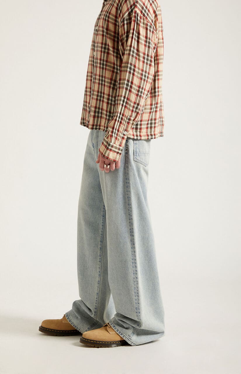 Blake Extreme Baggy Jeans Light Blue