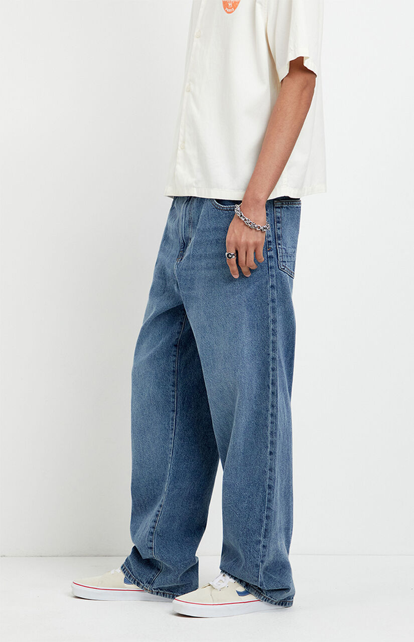 Dylan Baggy Jeans Medium Blue
