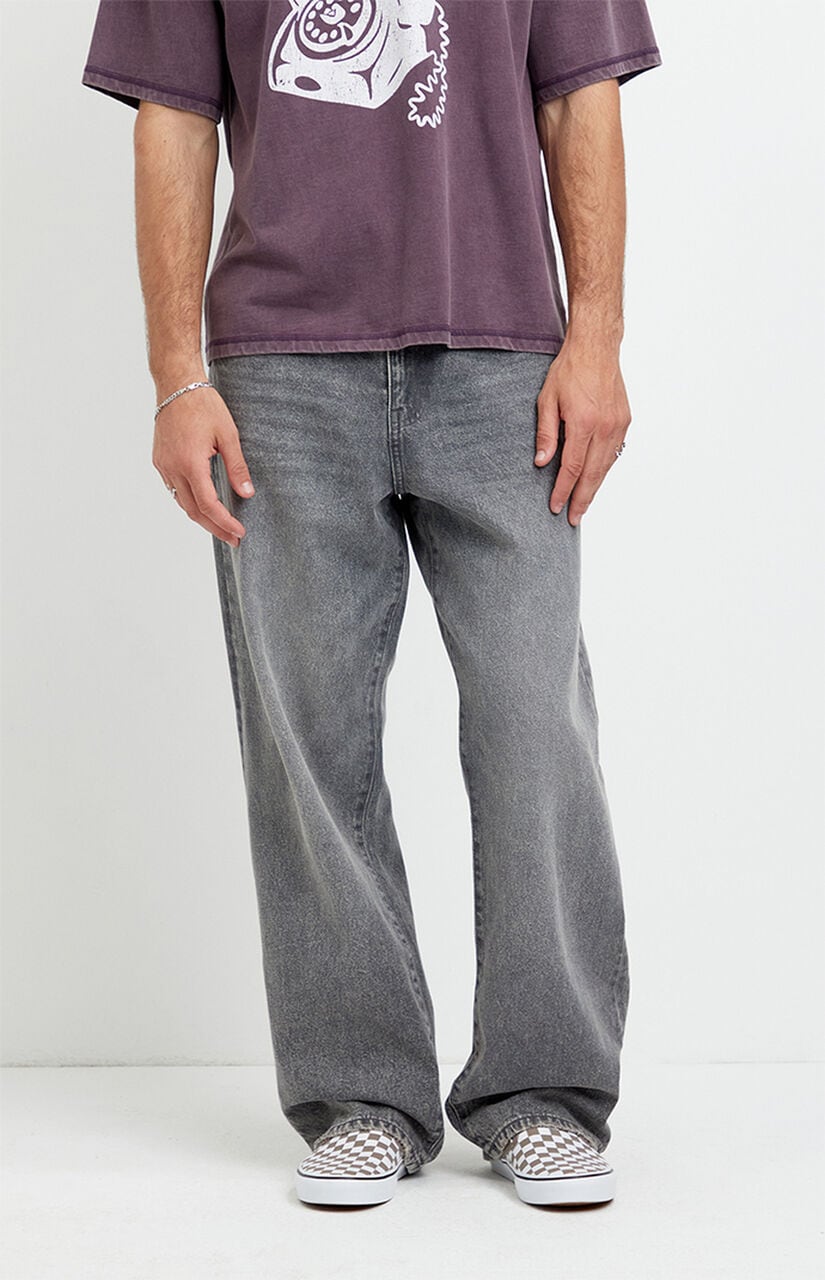 Dylan Baggy Jeans Light Gray