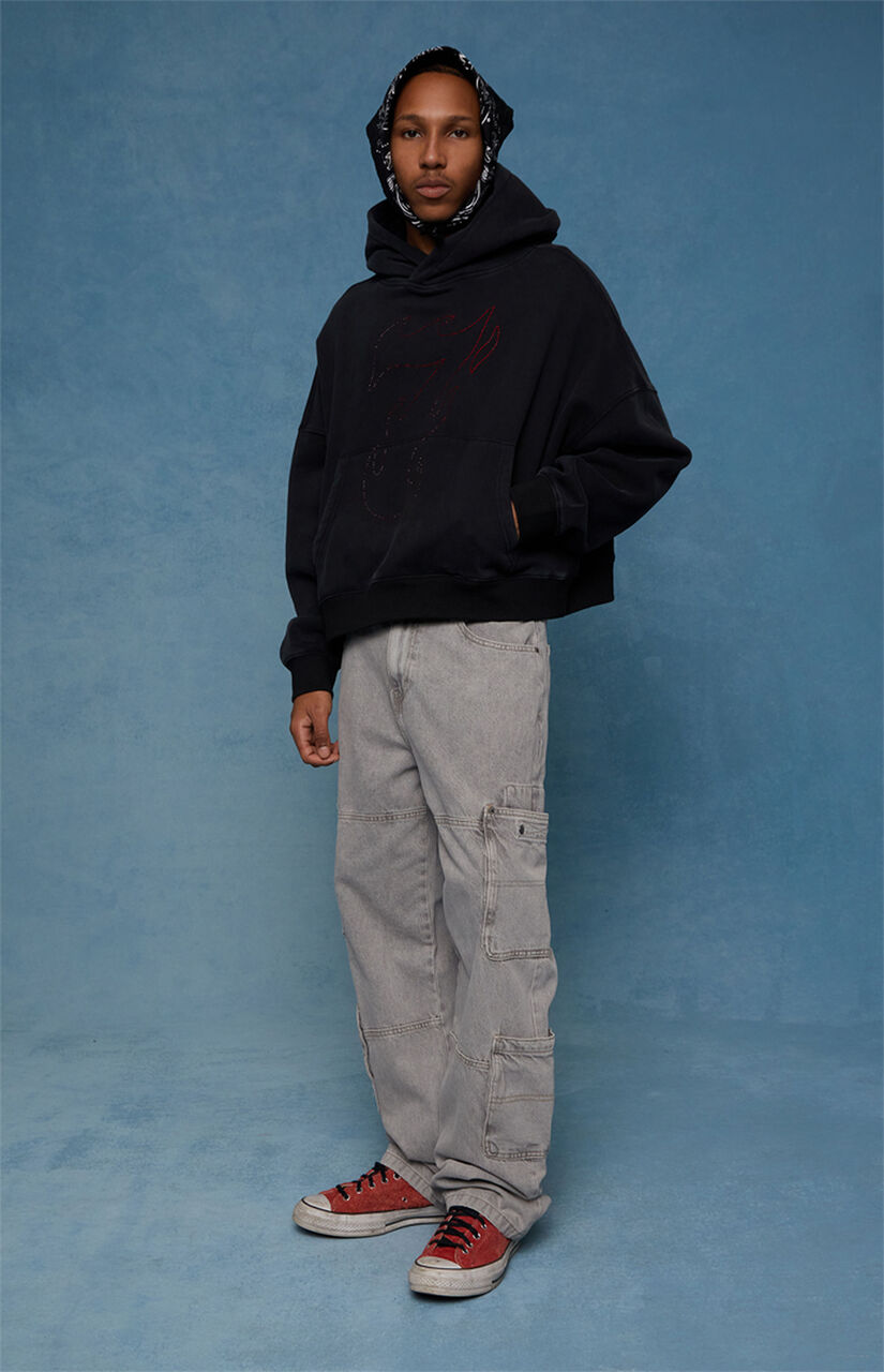 Dylan Baggy Jeans Cargo Gray