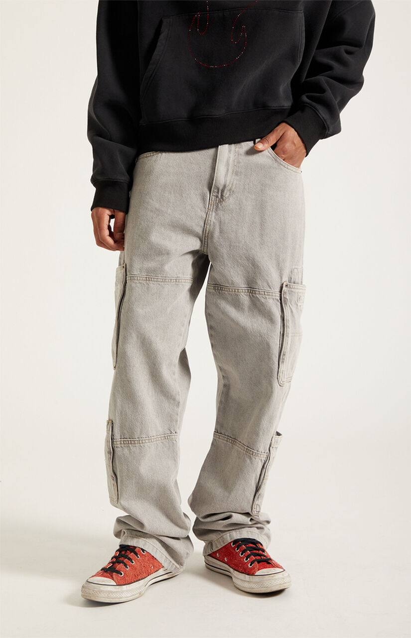 Dylan Baggy Jeans Cargo Gray