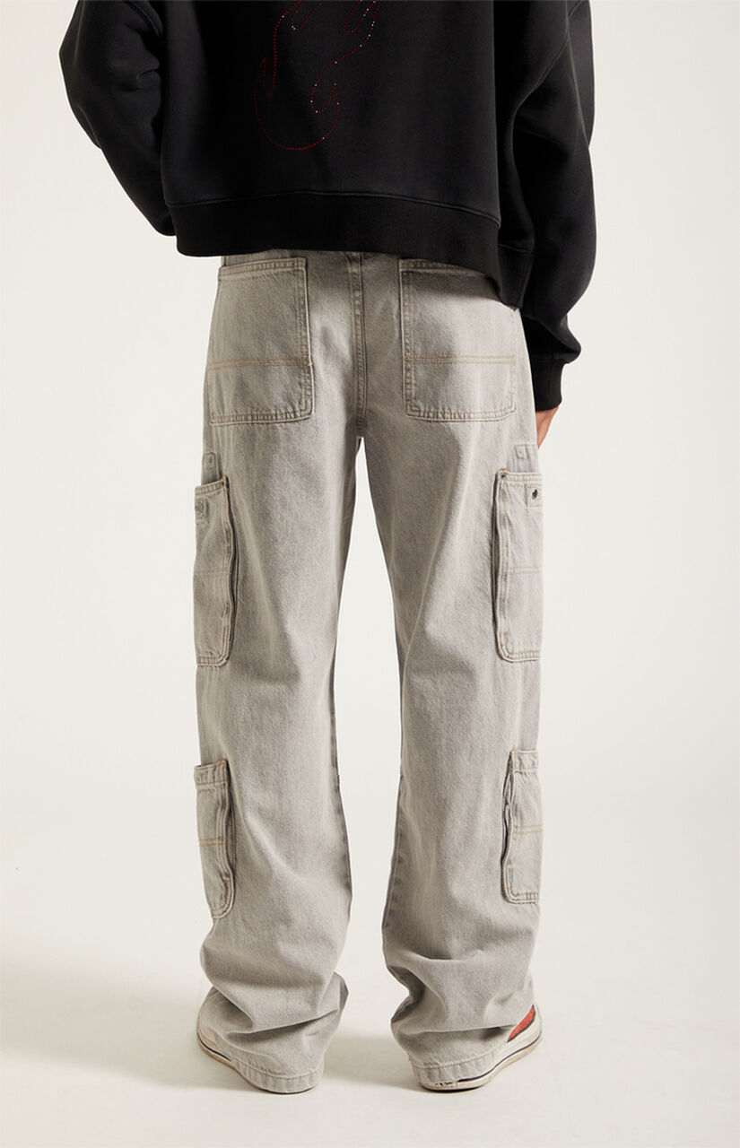 Dylan Baggy Jeans Cargo Gray