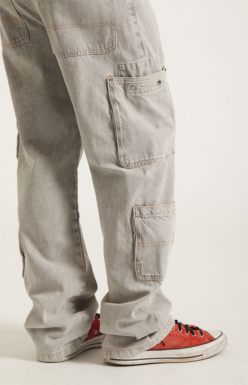 Dylan Baggy Jeans Cargo Gray