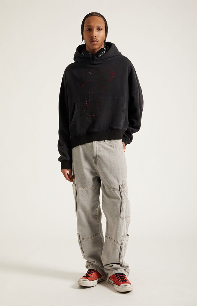 Dylan Baggy Jeans Cargo Gray