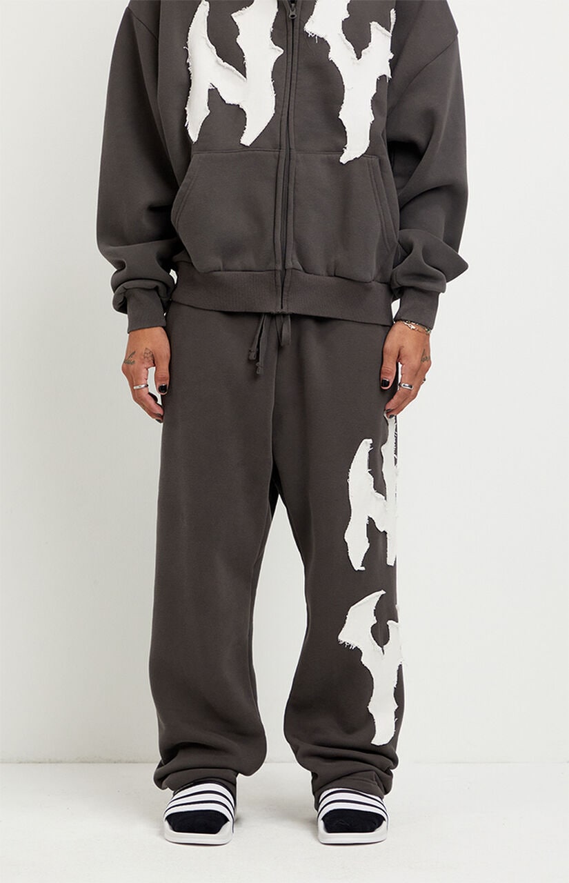 NY Raw Applique Baggy Sweatpants