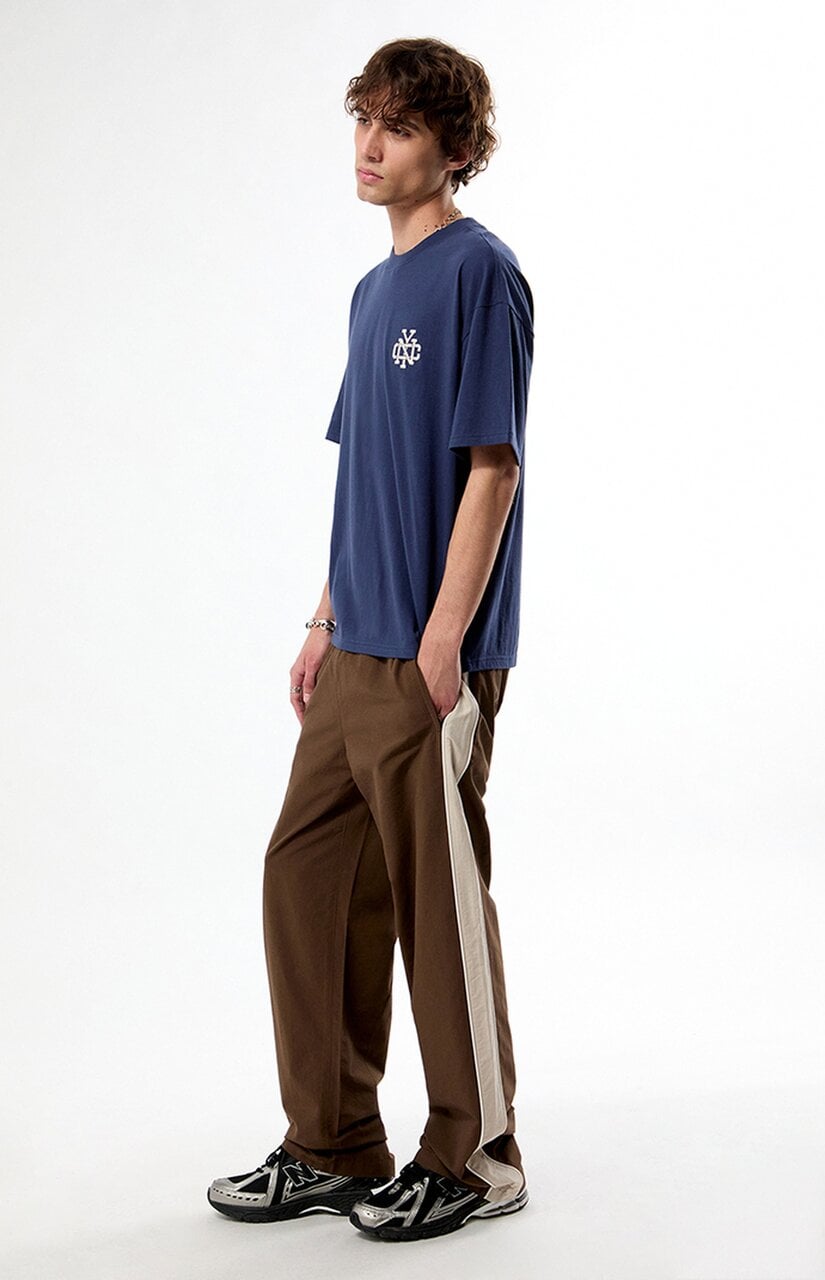 Brown Brodie Baggy Track Pants