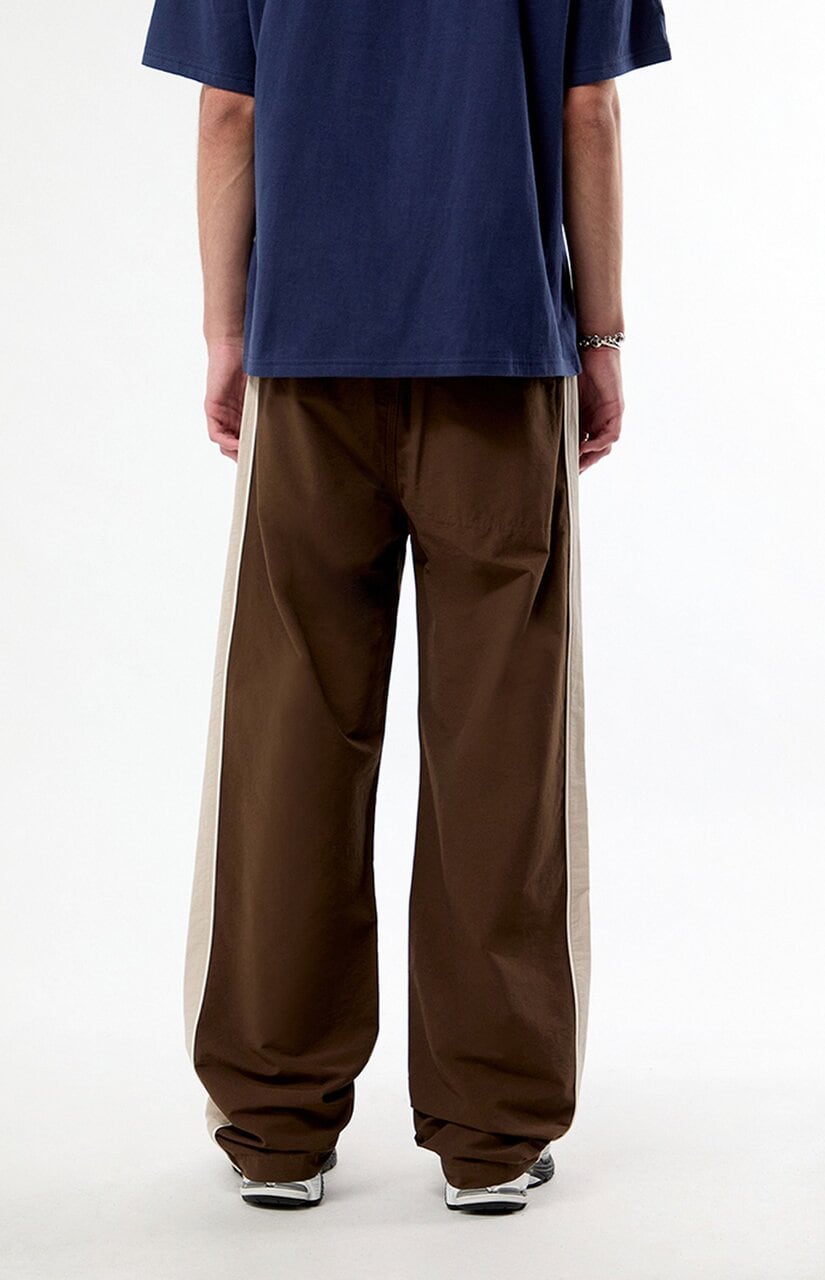 Brown Brodie Baggy Track Pants