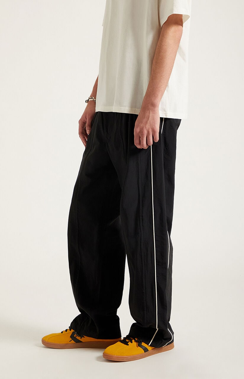 Black Bolton Baggy Track Pants