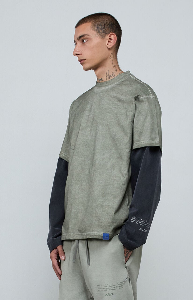 Gray Vintage Wash Heavyweight Oversized T-Shirt