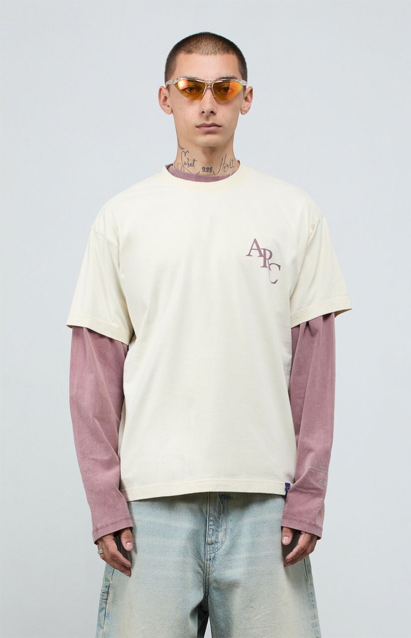 Optimum Light Gray Vintage Wash Heavyweight Oversized T-Shirt