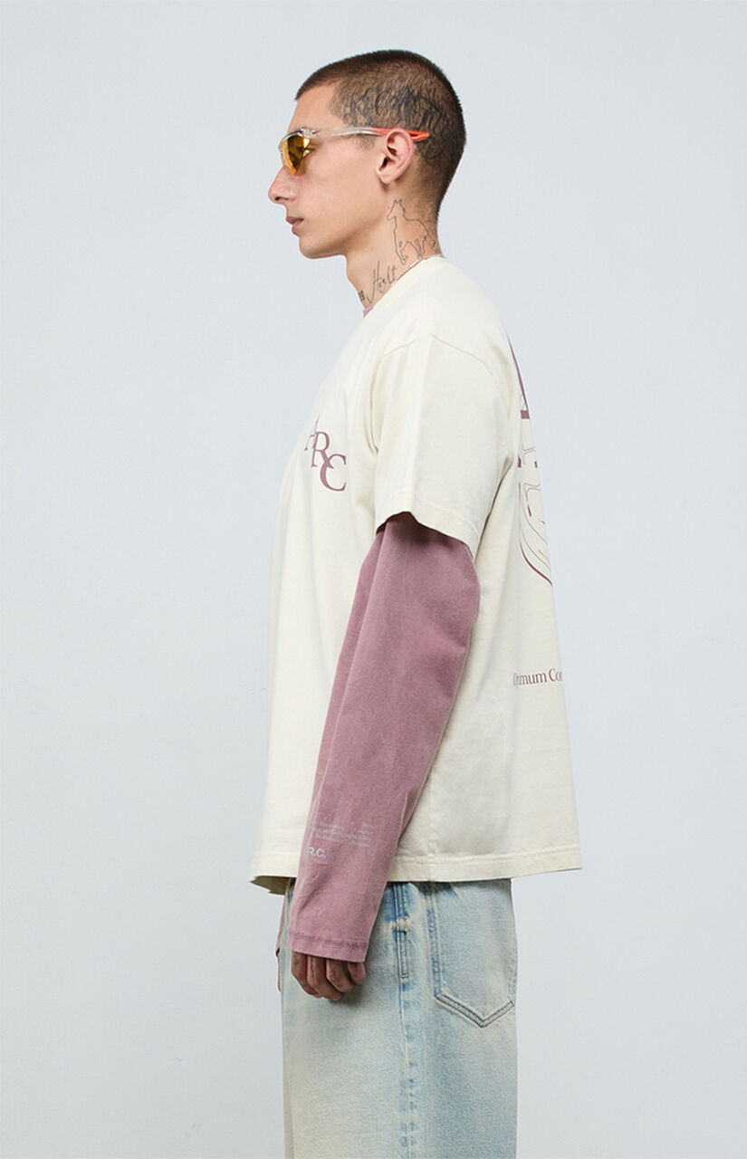 Optimum Light Gray Vintage Wash Heavyweight Oversized T-Shirt