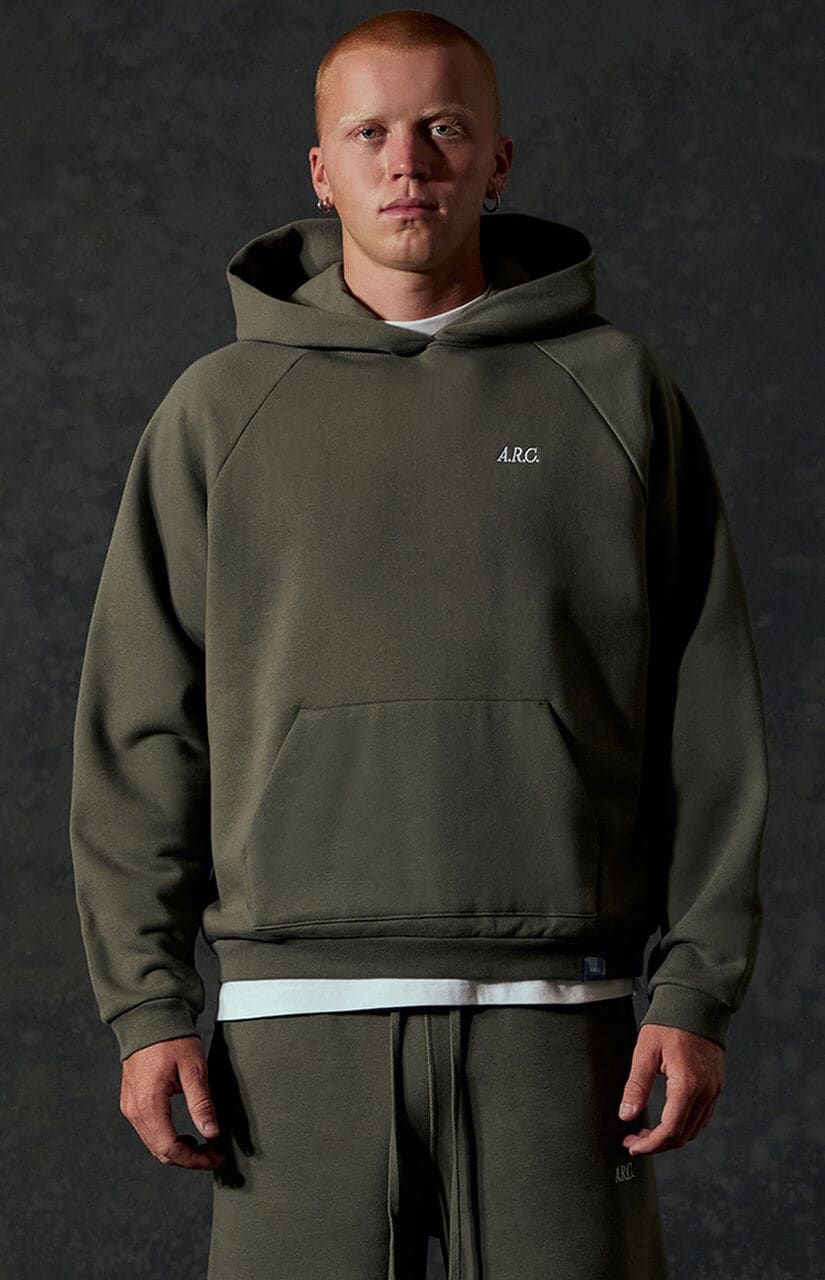 Green Heavyweight Standard Pullover Hoodie