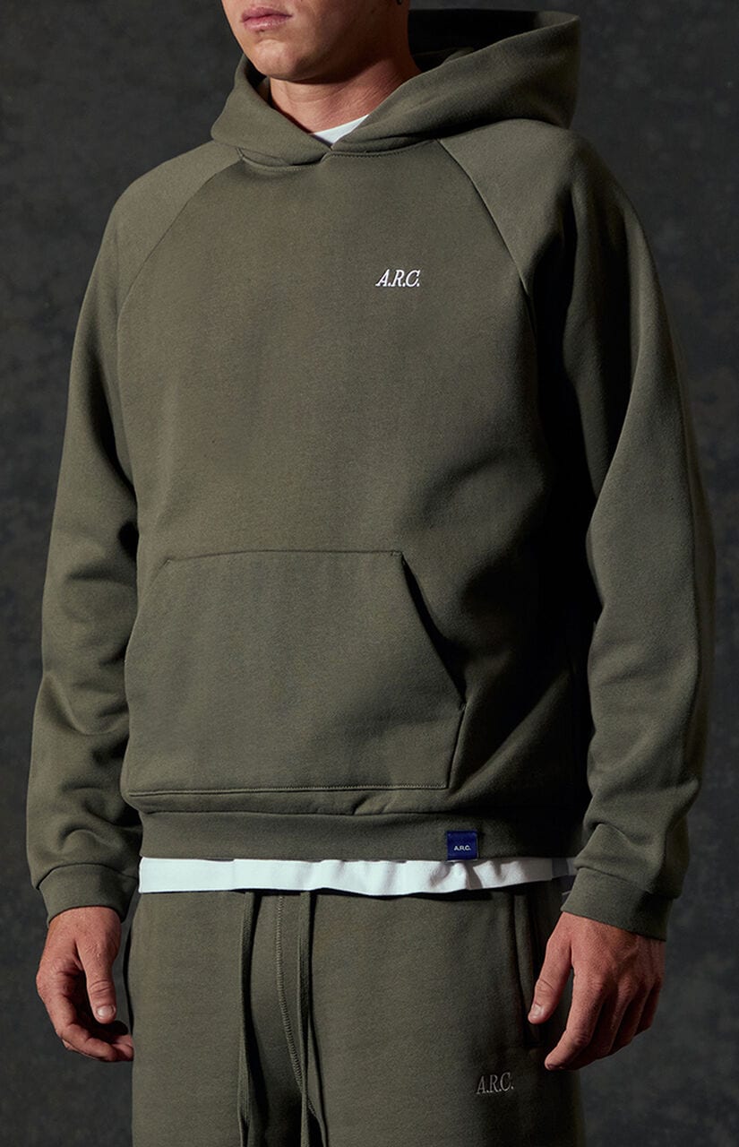 Green Heavyweight Standard Pullover Hoodie