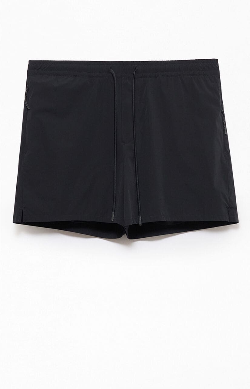 Active Black 1183 Running Shorts