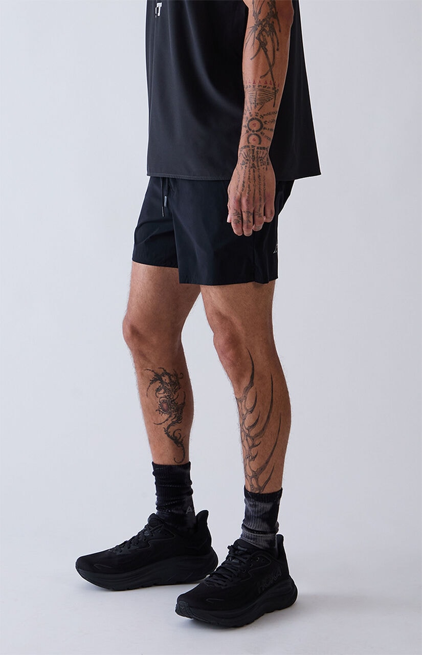 Active Black 1183 Running Shorts