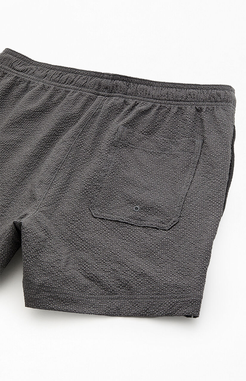 Surf Club Seersucker 4.5" Swim Trunks