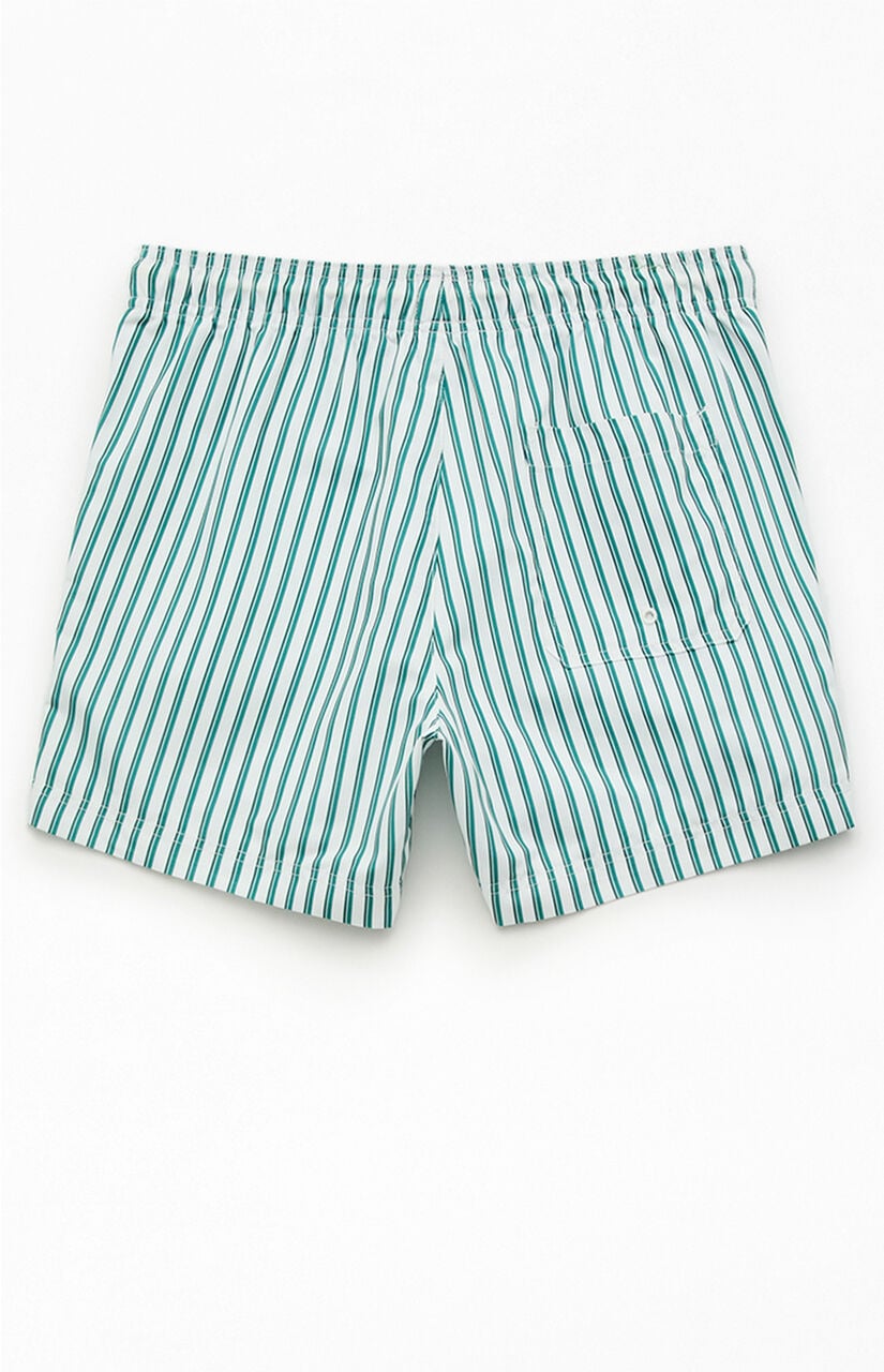 Striped Poolside 4.5" Swim Trunks