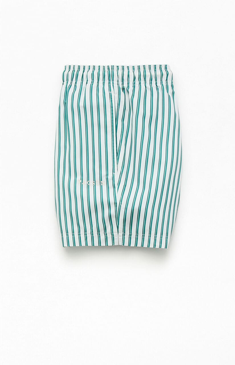 Striped Poolside 4.5" Swim Trunks