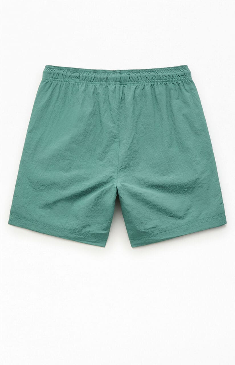 Green Collegiate 6.5" Swim Trunks