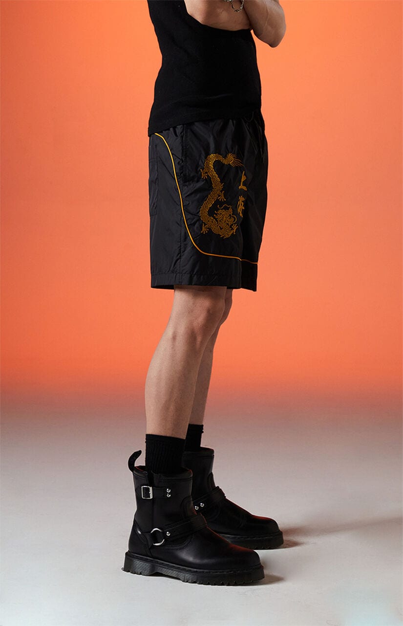x Pacsun Shanghai Year Of Speed 6.5" Swim Trunks