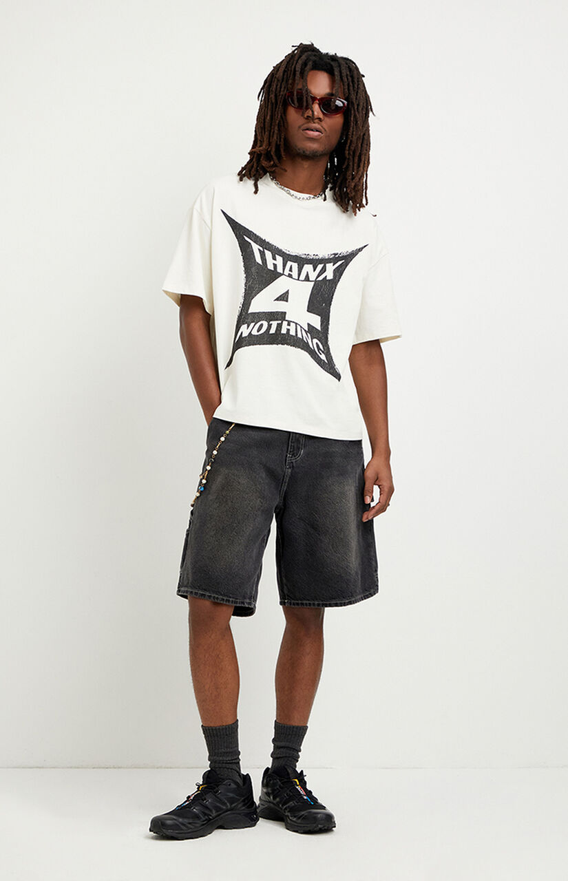 Parker Baggy Jean Shorts Carpenter Black