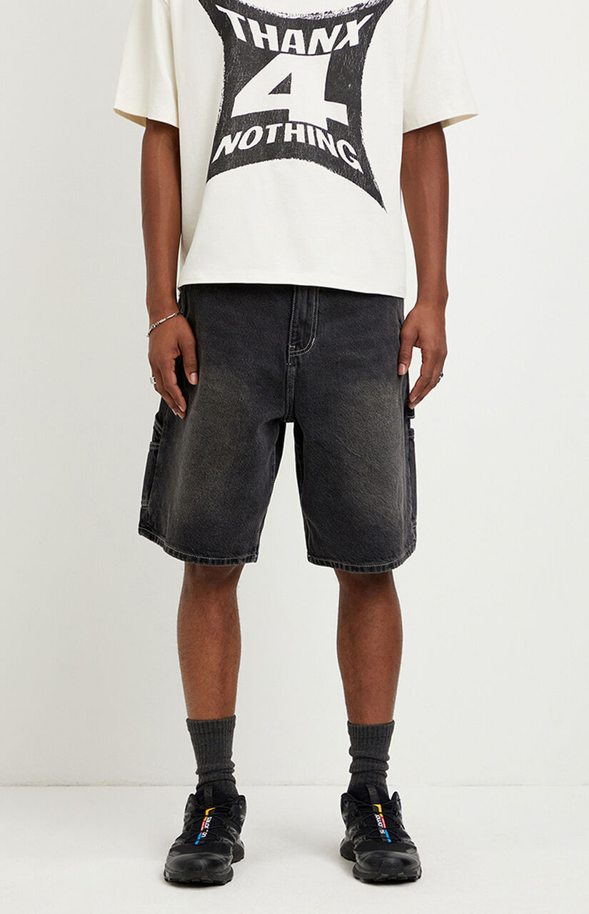 Parker Baggy Jean Shorts Carpenter Black