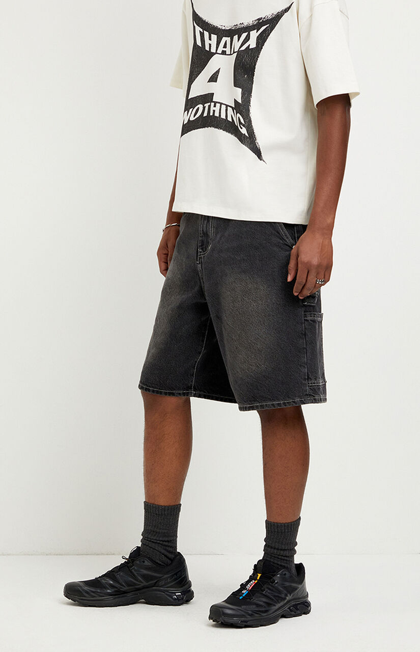 Parker Baggy Jean Shorts Carpenter Black