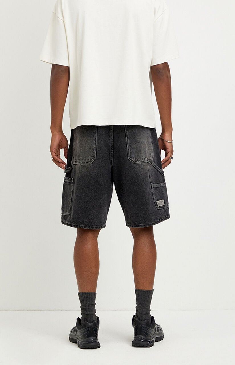 Parker Baggy Jean Shorts Carpenter Black