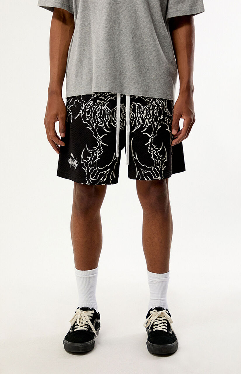 Last Ritual Mesh Shorts
